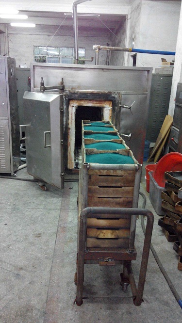 高溫燒結設備的視圖