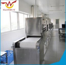 不同環(huán)境中不銹鋼微波殺菌設(shè)備的溫度測試